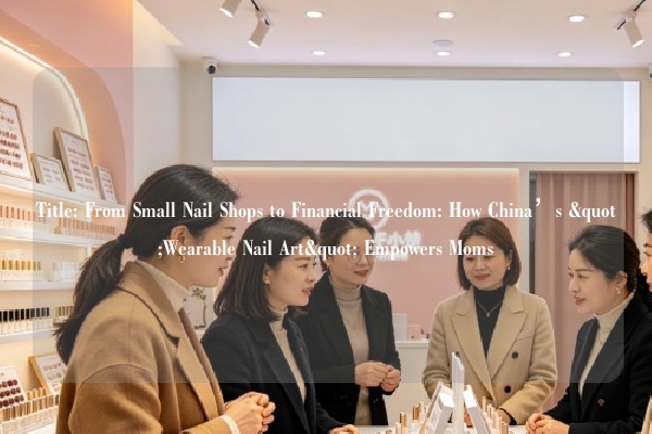 Title: From Small Nail Shops to Financial Freedom: How China’s "Wearable Nail Art" Empowers Moms