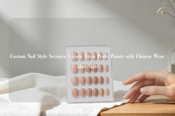 Custom Nail Style Services: Create Extra Profit Points with Chinese Wearable Nails