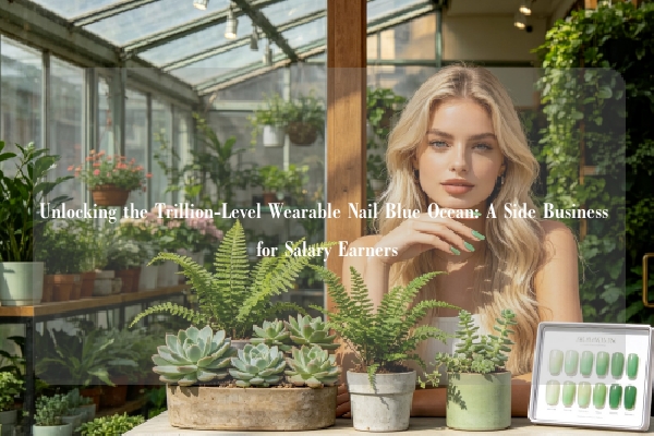 Unlocking the Trillion-Level Wearable Nail Blue Ocean: A Side Business for Salary Earners