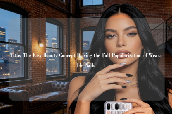 Title: The Easy Beauty Concept Driving the Full Popularization of Wearable Nails