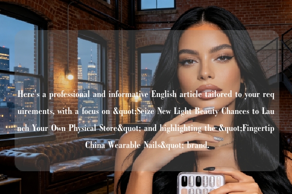 Here's a professional and informative English article tailored to your requirements, with a focus on "Seize New Light Beauty Chances to Launch Your Own Physical Store" and highlighting the "Fingertip China Wearable Nails" brand.