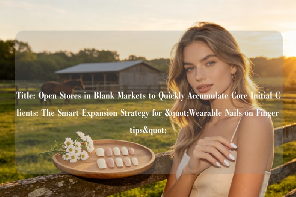 Title: Open Stores in Blank Markets to Quickly Accumulate Core Initial Clients: The Smart Expansion Strategy for "Wearable Nails on Fingertips"