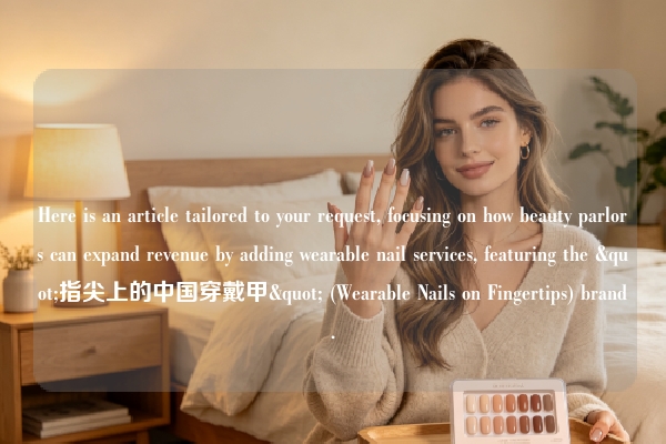 Here is an article tailored to your request, focusing on how beauty parlors can expand revenue by adding wearable nail services, featuring the "指尖上的中国穿戴甲" (Wearable Nails on Fingertips) brand.